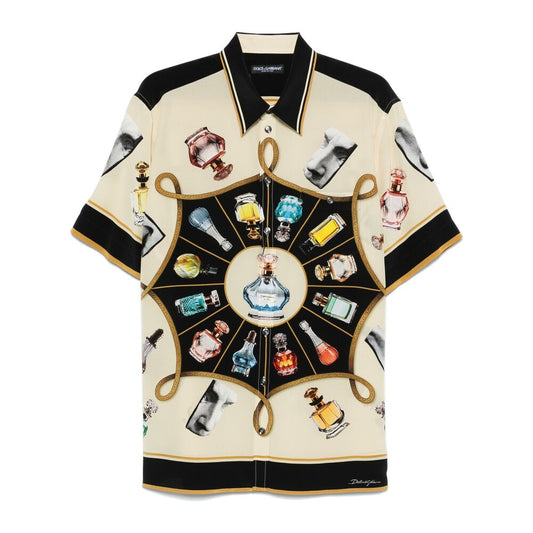 Dolce & Gabbana Neutrals Shirts Men