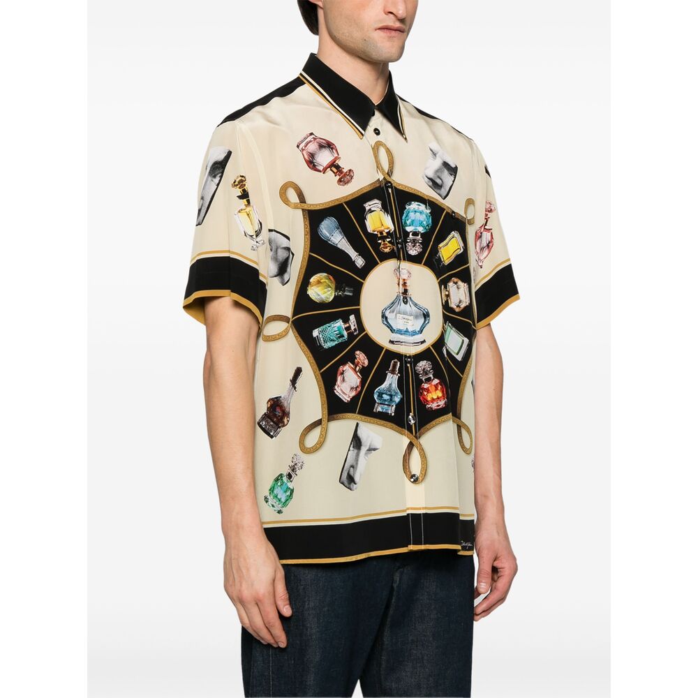 Dolce & Gabbana Neutrals Shirts Men