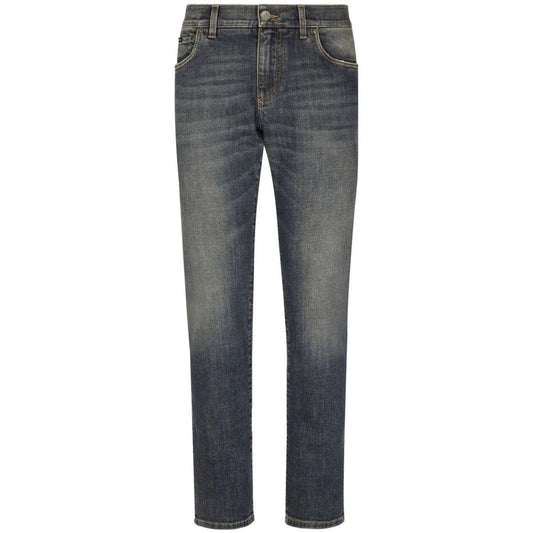 Dolce & Gabbana Blue Denim - Skinny Jeans Men