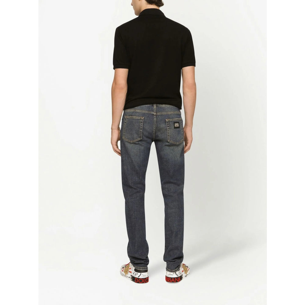 Dolce & Gabbana Blue Denim - Skinny Jeans Men