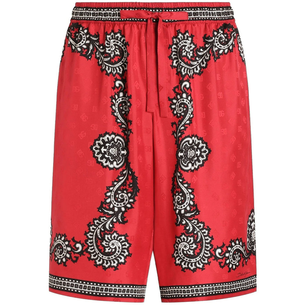 Dolce & Gabbana Red Shorts - Bermuda Shorts Men