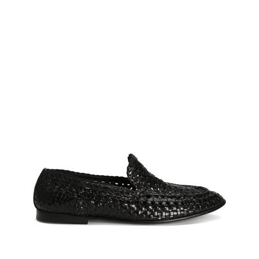 Dolce & Gabbana Black Slippers Men