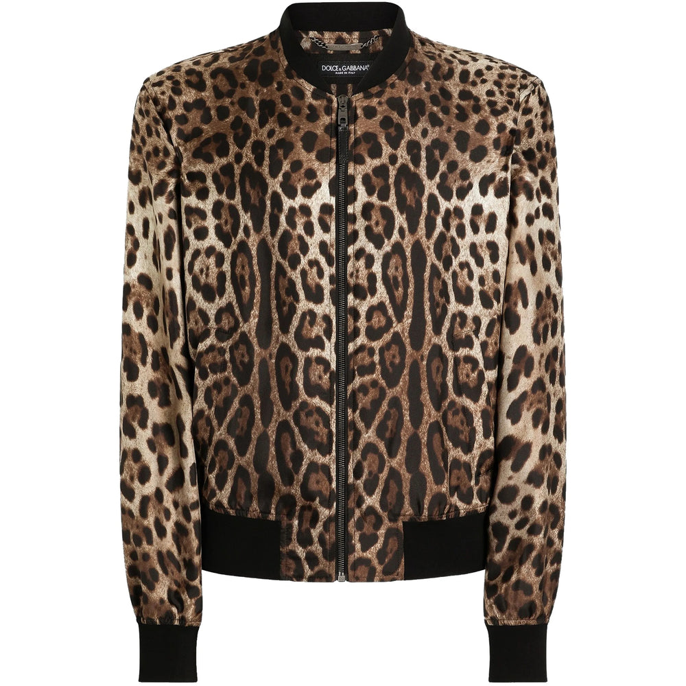 Dolce & Gabbana Brown Jackets - Bomber Jackets Men