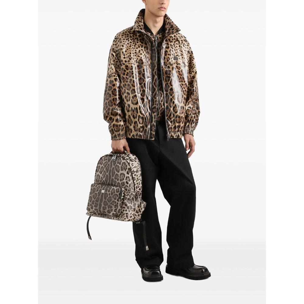 Dolce & Gabbana Brown Jackets - Bomber Jackets Men