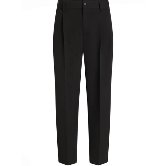 Dolce & Gabbana Black Trousers - Tailored Trousers Men