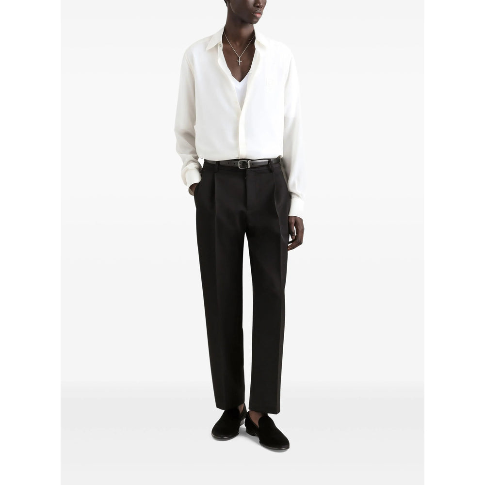 Dolce & Gabbana Black Trousers - Tailored Trousers Men