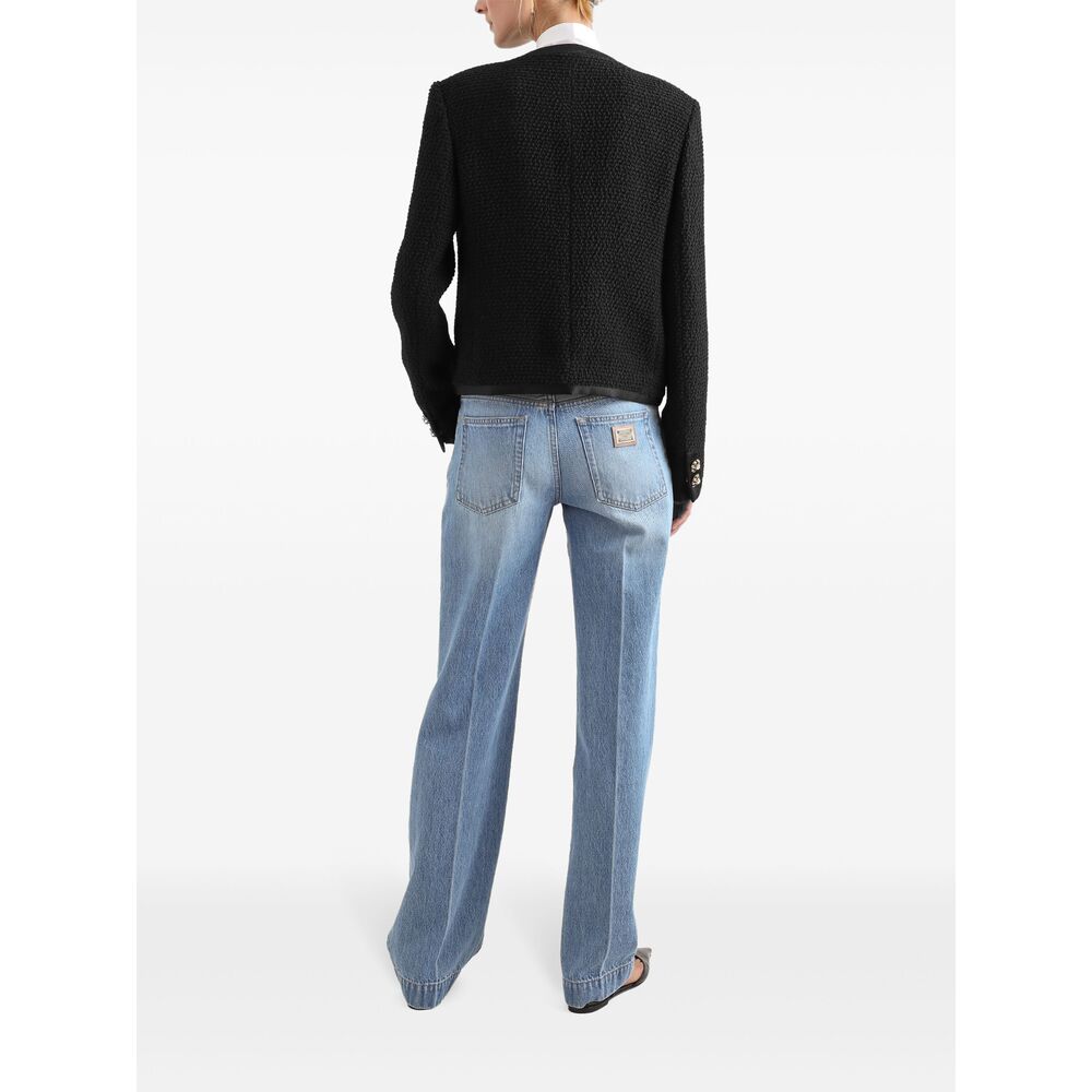 Dolce & Gabbana Blue Denim - Straight-Leg Jeans Women