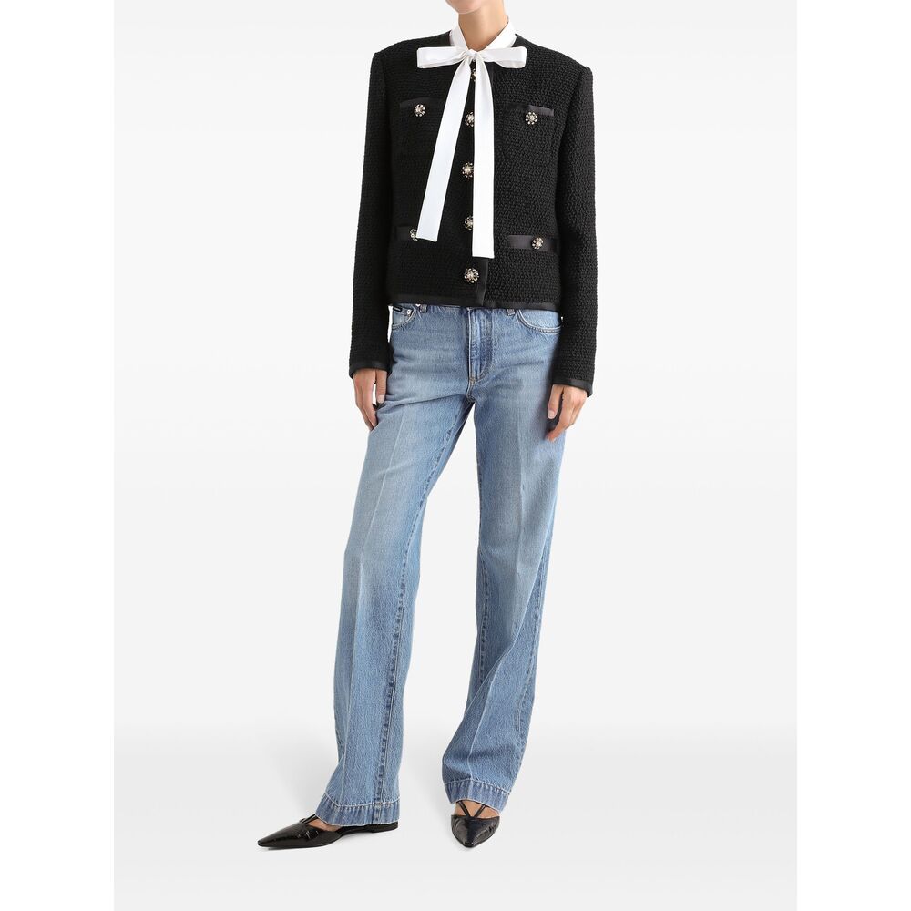 Dolce & Gabbana Blue Denim - Straight-Leg Jeans Women