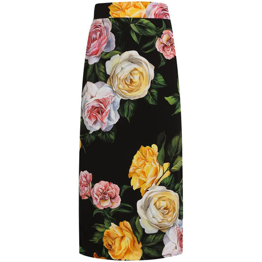 Dolce & Gabbana Black Skirts - High-Waisted Skirts Women