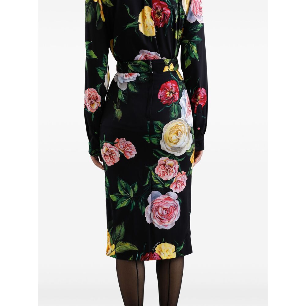 Dolce & Gabbana Black Skirts - High-Waisted Skirts Women