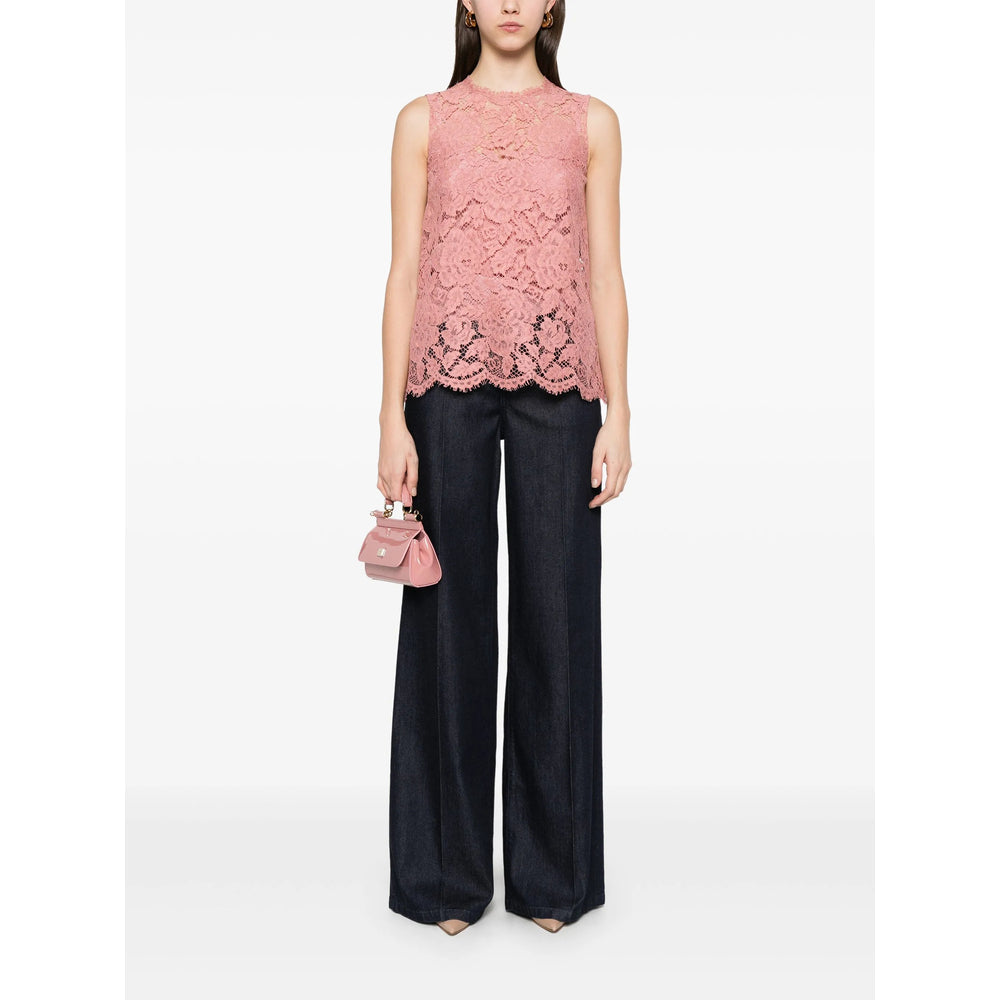 Dolce & Gabbana Pink Tops - Blouses Women