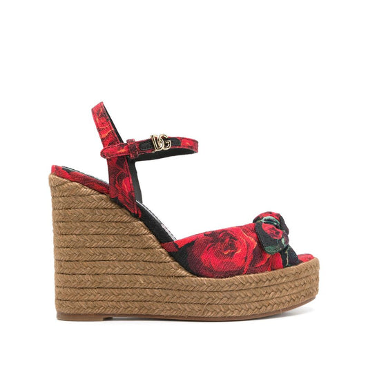 Dolce & Gabbana Red Sandals Women