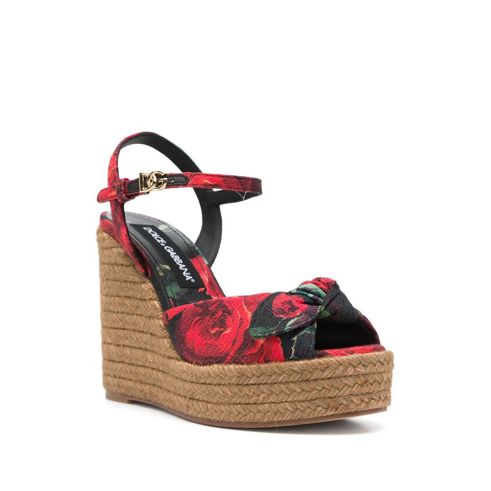 Dolce & Gabbana Red Sandals Women