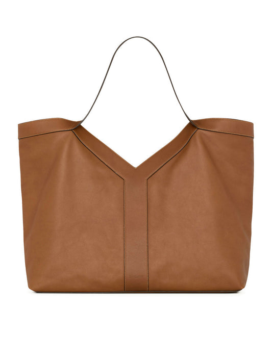 Saint Laurent Women Large Leather Tote