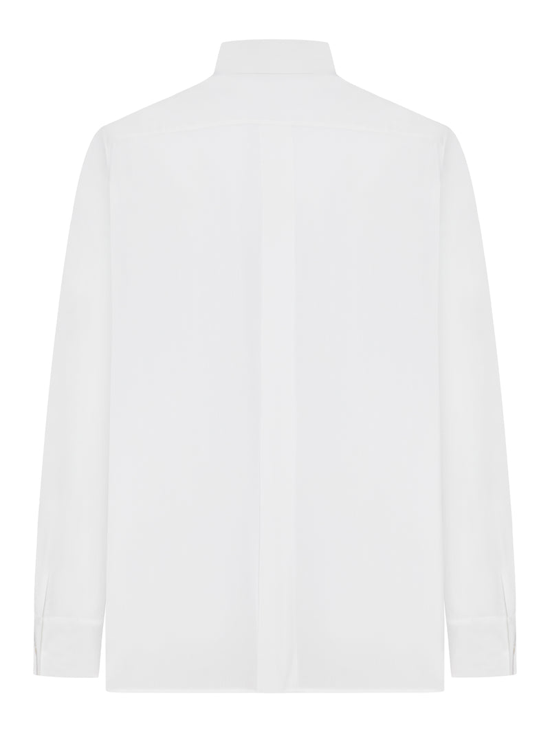 Saint Laurent Men Cassandre Cotton Poplin Shirt