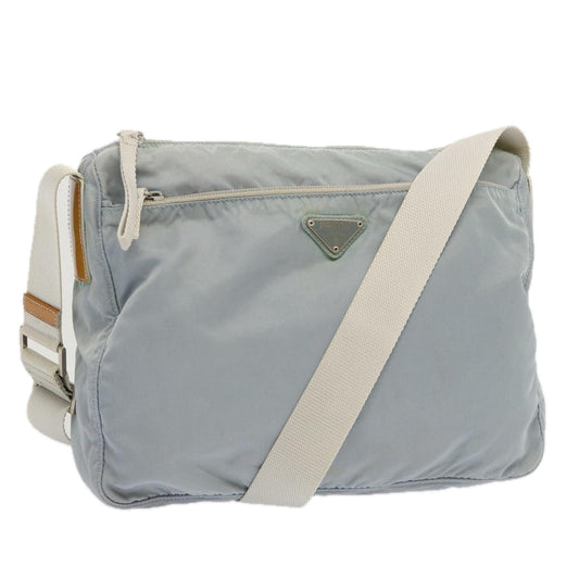 PRADA Shoulder Bag Nylon Light Blue  69346