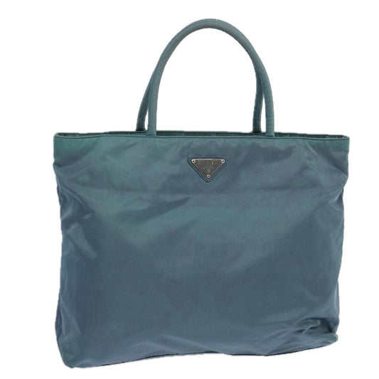 PRADA Tote Bag Nylon Blue  69358