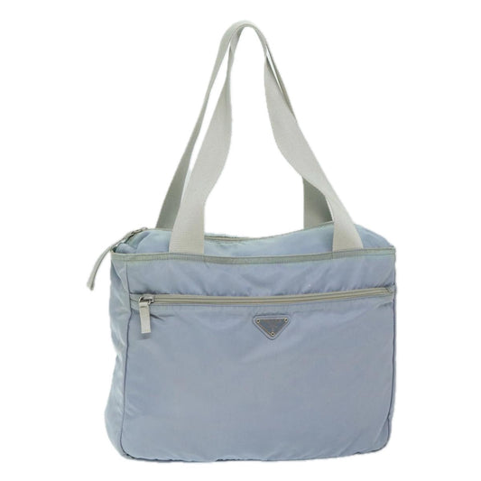 PRADA Tote Bag Nylon Light Blue  69439
