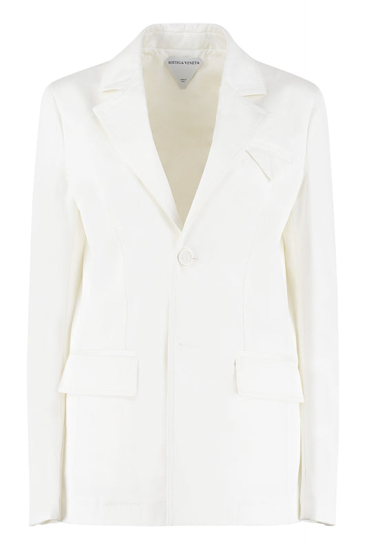 BOTTEGA VENETA Tailored Cotton Blazer for Women
