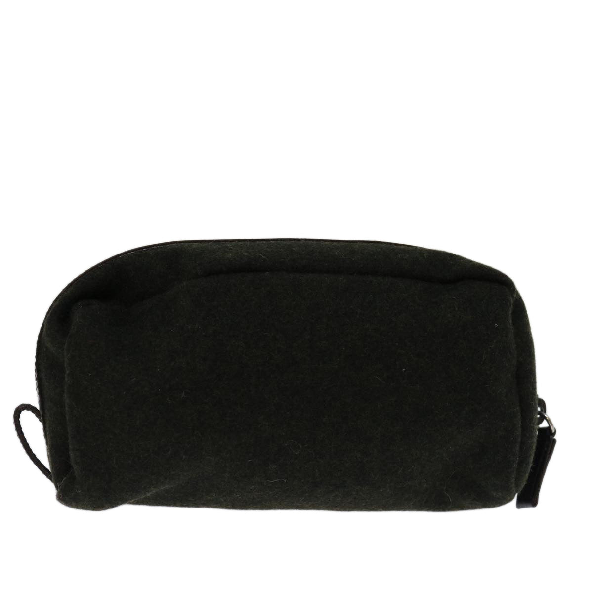 PRADA Pouch Wool Khaki  69543