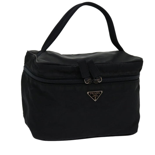 PRADA Vanity Cosmetic Pouch Nylon Black  69647