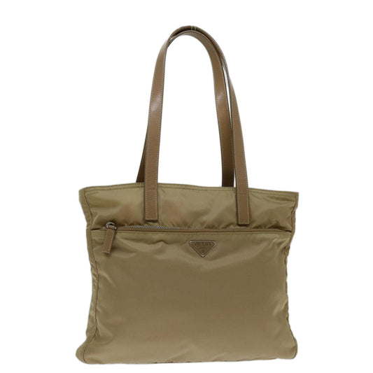 PRADA Tote Bag Nylon Brown  69656