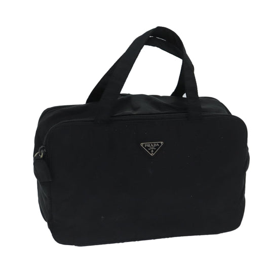 PRADA Hand Bag Nylon Black  69742