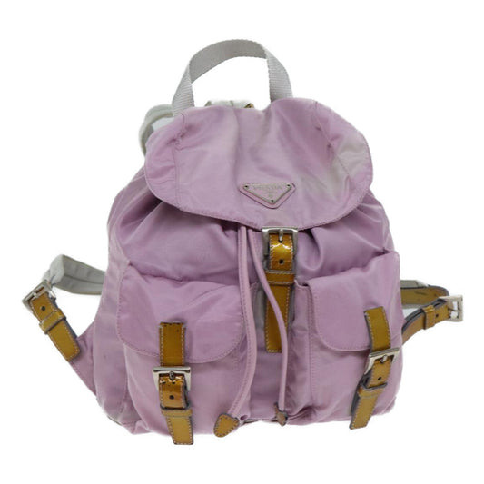 PRADA Backpack Nylon Pink  69747