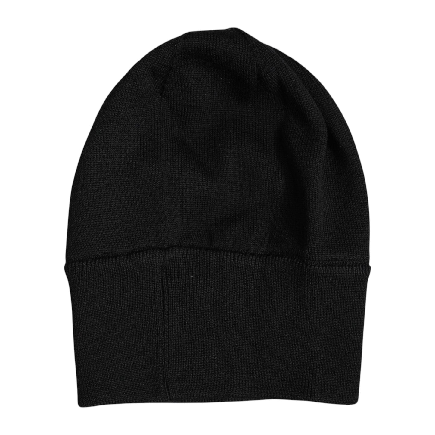 Dolce & Gabbana Black #DGLOVESLONDON Knitted Beanie Men's Hat