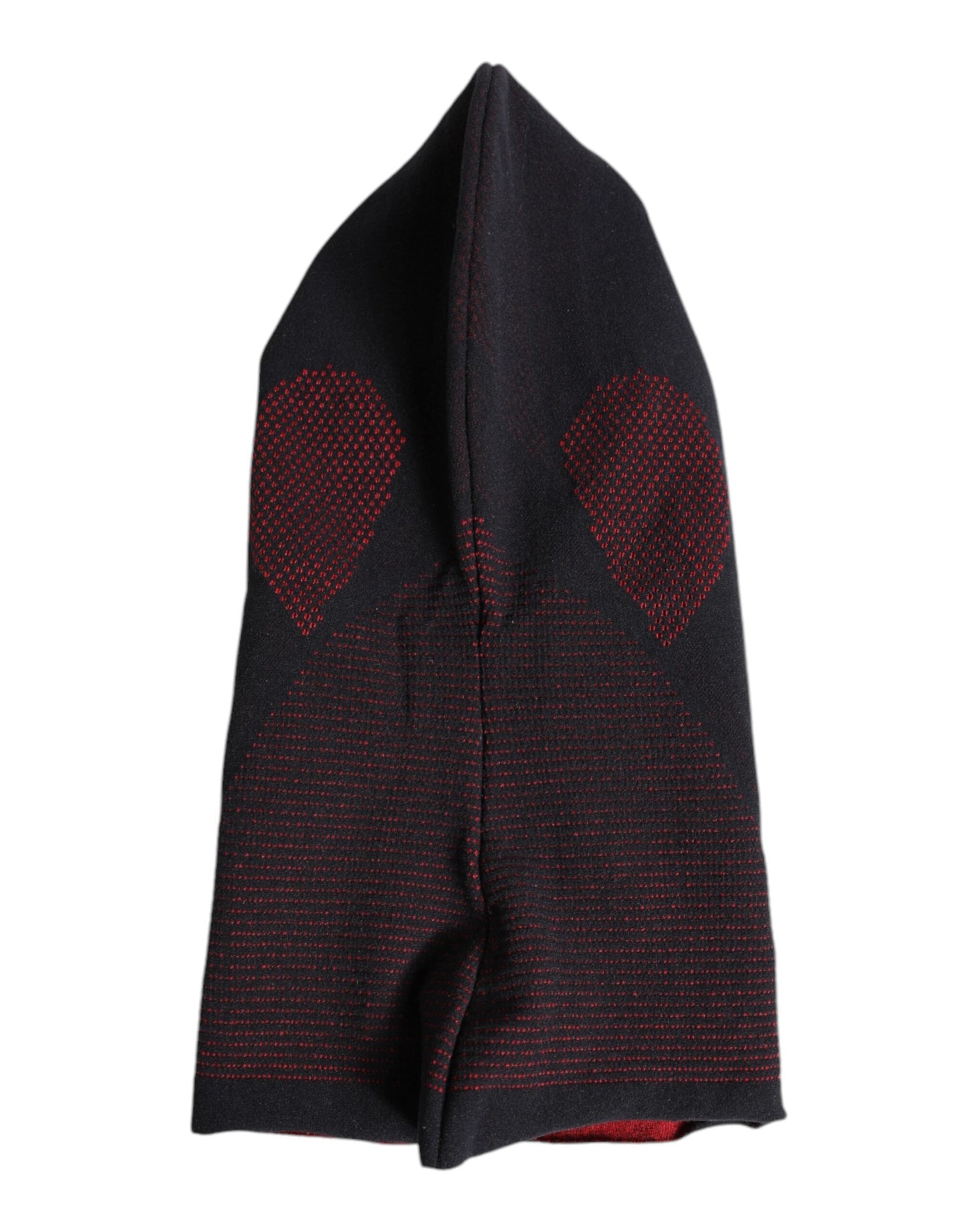 Dolce & Gabbana Black Cotton Knitted Ski Mask Balaclava Men's Hat