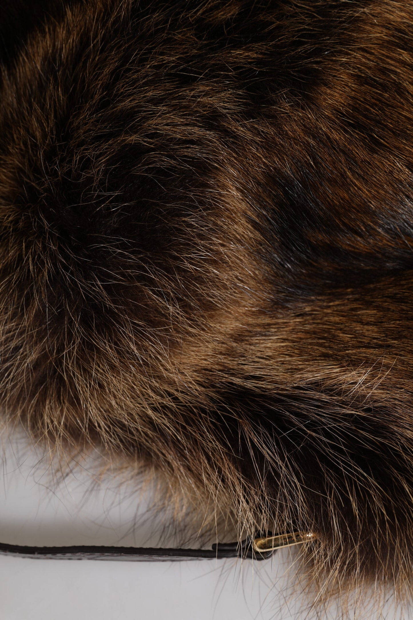 Dolce & Gabbana Brown Fur Women Bucket Women's Hat