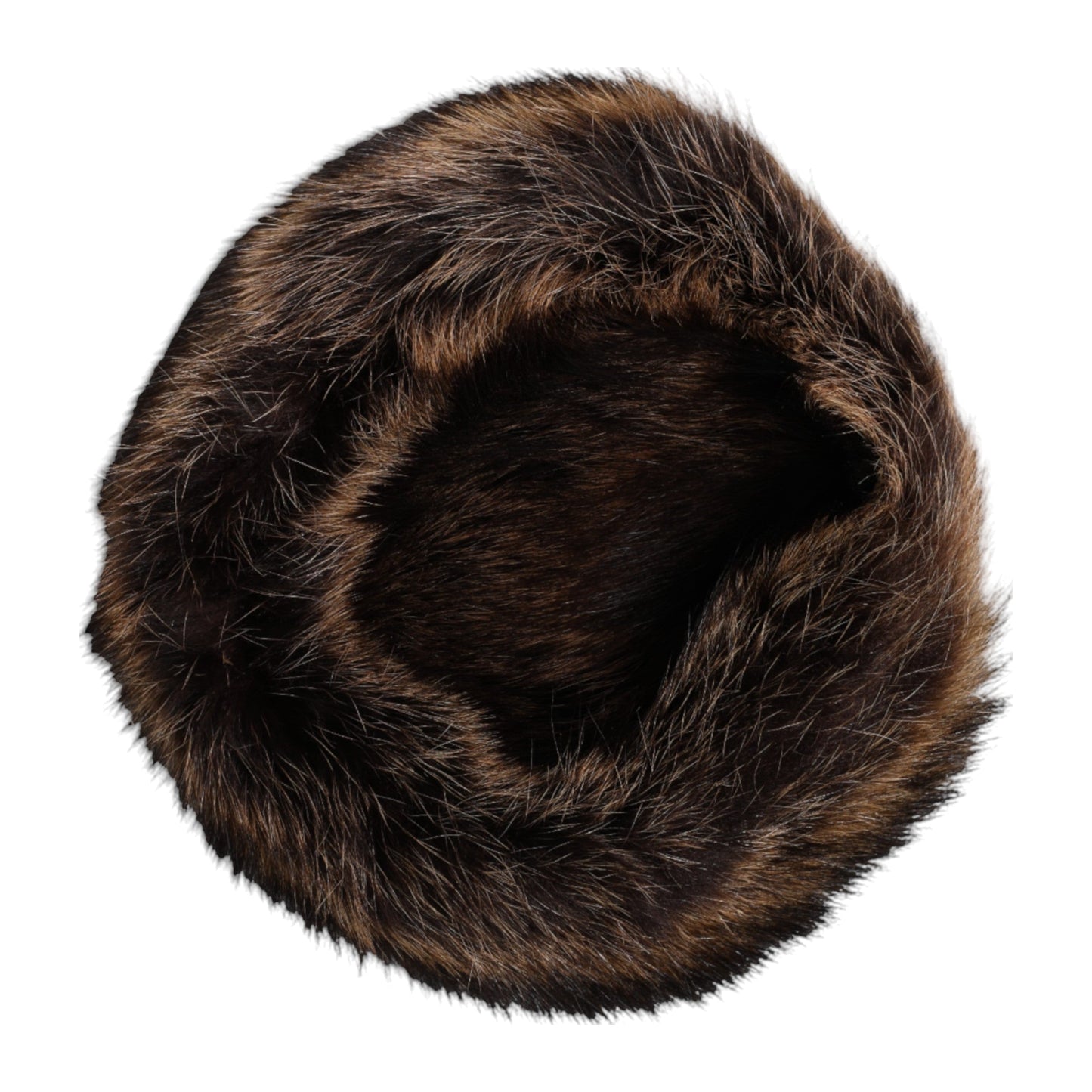 Dolce & Gabbana Brown Fur Women Bucket Women's Hat