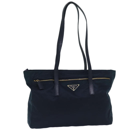 PRADA Tote Bag Nylon Navy  69945