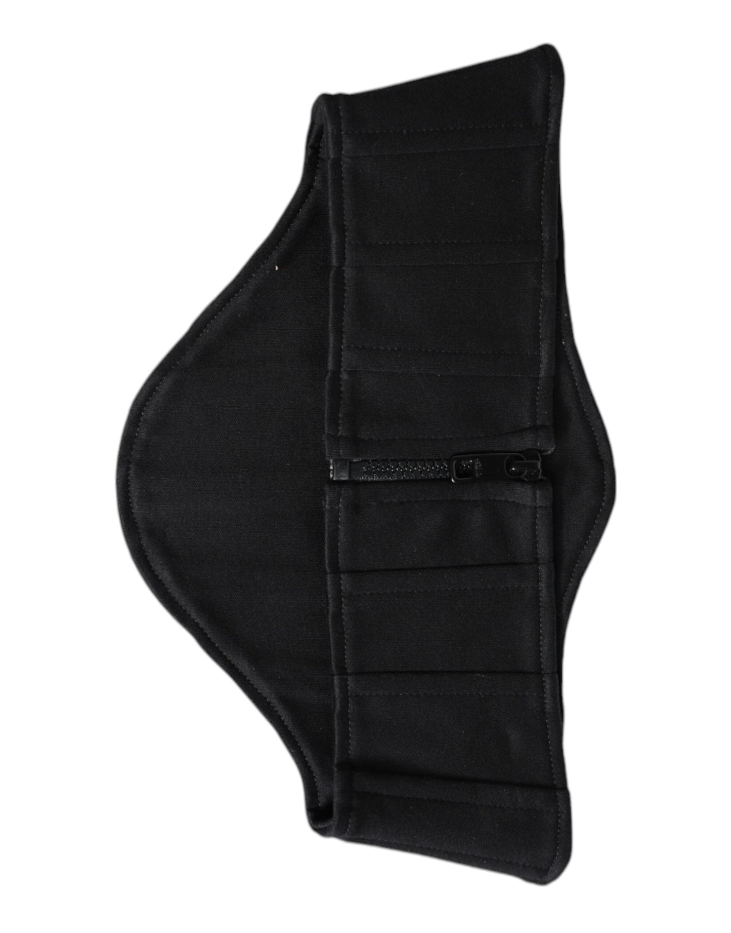 Dolce & Gabbana Black Cotton Waist Tuxedo Belt Women's Cummerbund