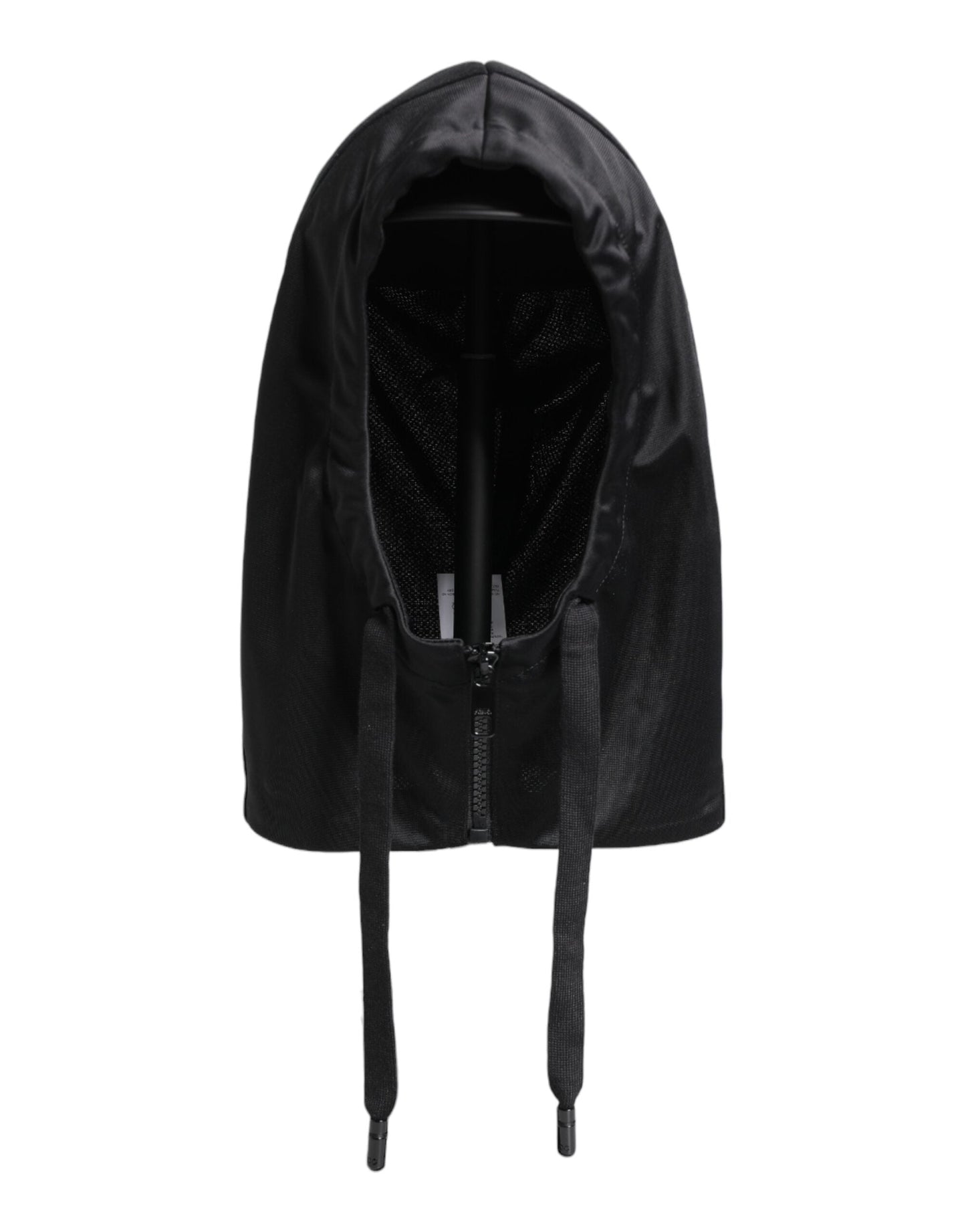 Dolce & Gabbana Black Polyester Whole Head Wrap Women's Hat