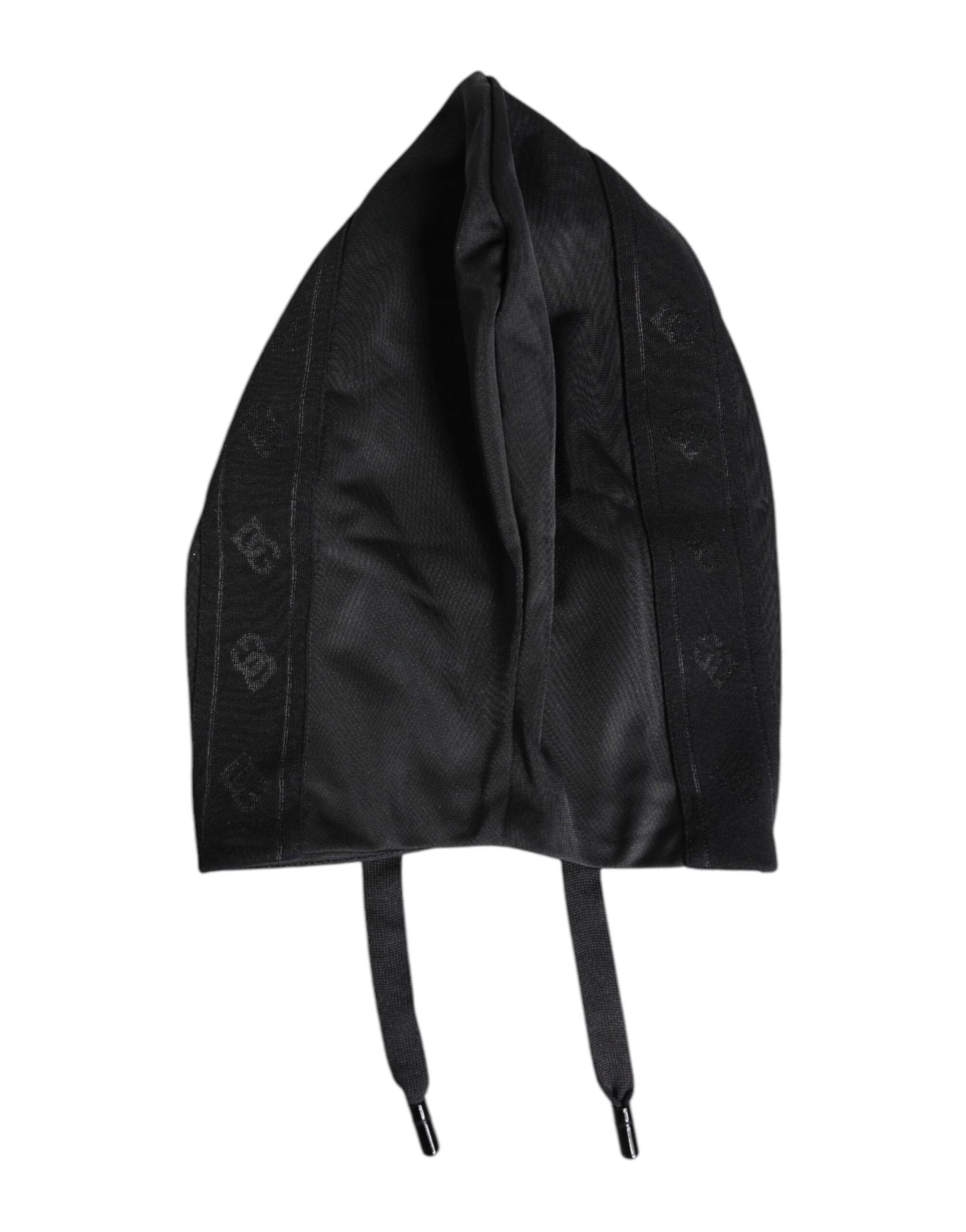 Dolce & Gabbana Black Polyester Whole Head Wrap Women's Hat