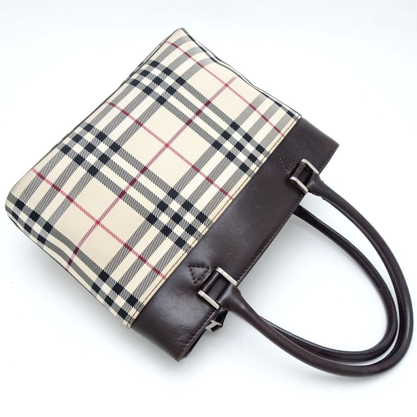 Burberry   Canvas Leather Handbag ()
