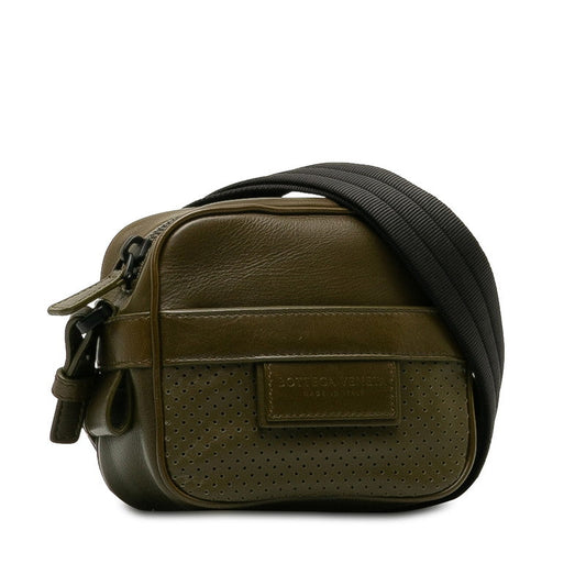 Bottega Veneta  Crossbody Bag Satchel in Leather Brown