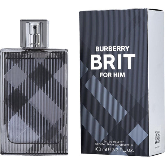 Burberry Brit By Burberry Edt Spray 3.3 Oz (New Packaging) Men