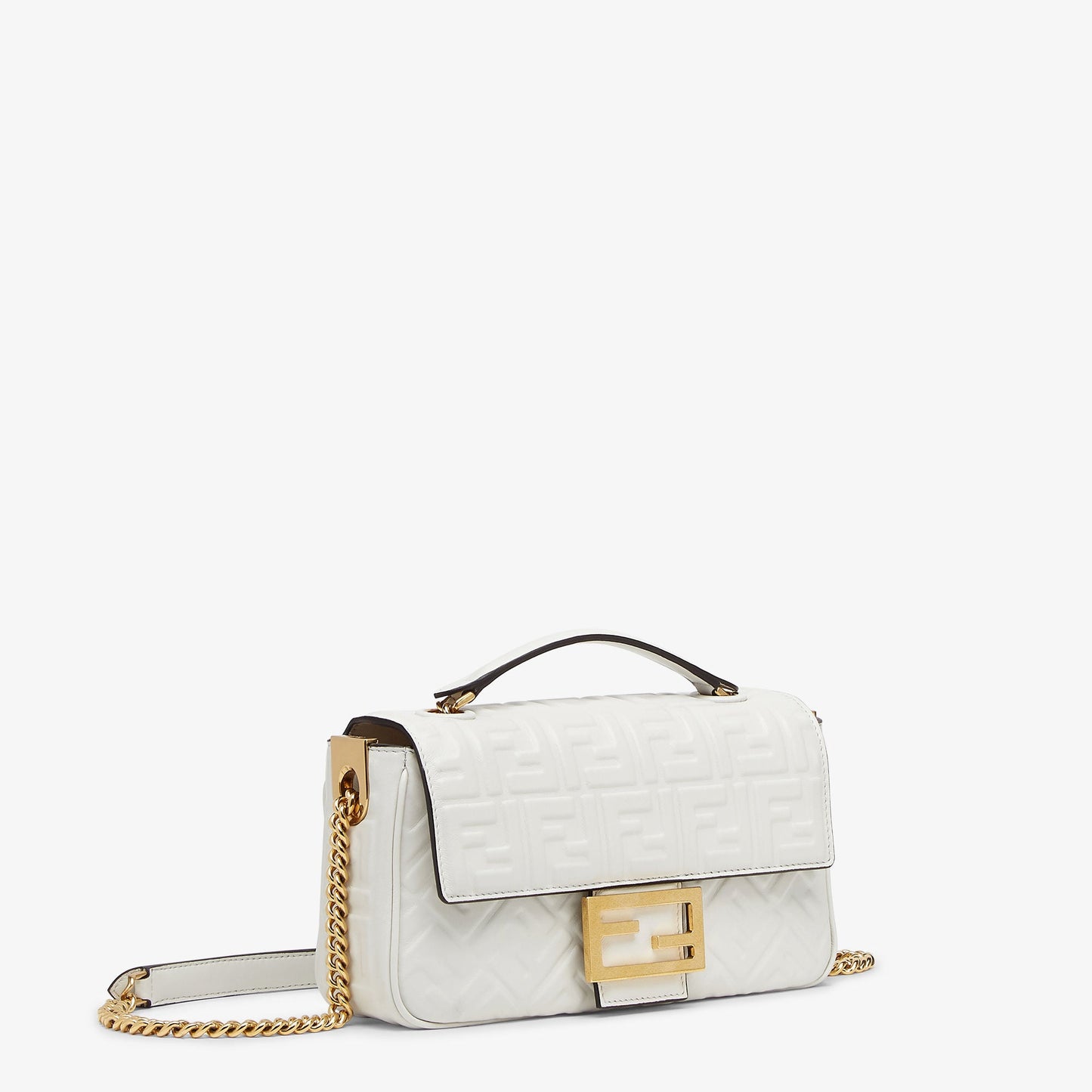 Baguette Chain Midi White