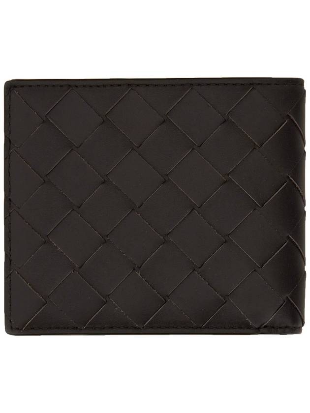 Bottega Veneta Intrecciato Bifold Half Wallet Fondant