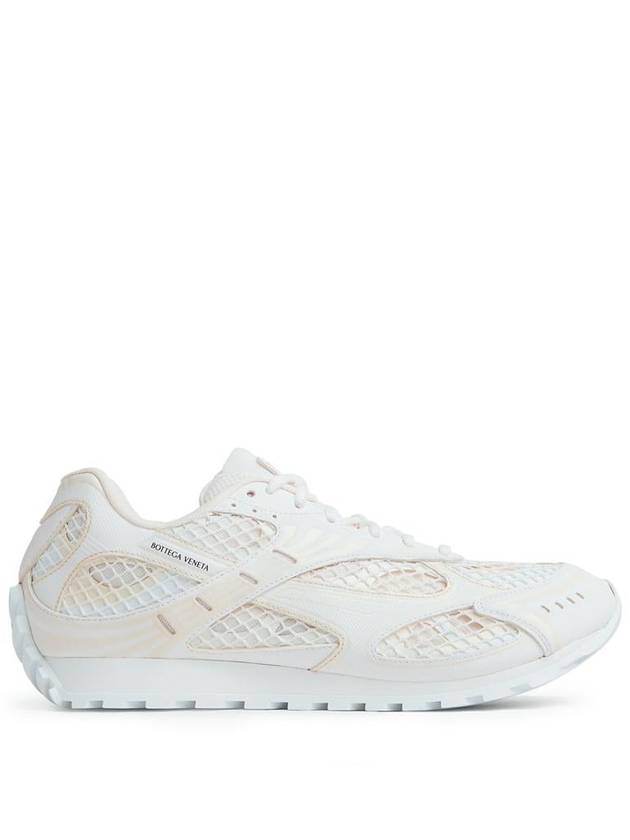 Bottega Veneta Orbit Mesh Low Top Sneakers White
