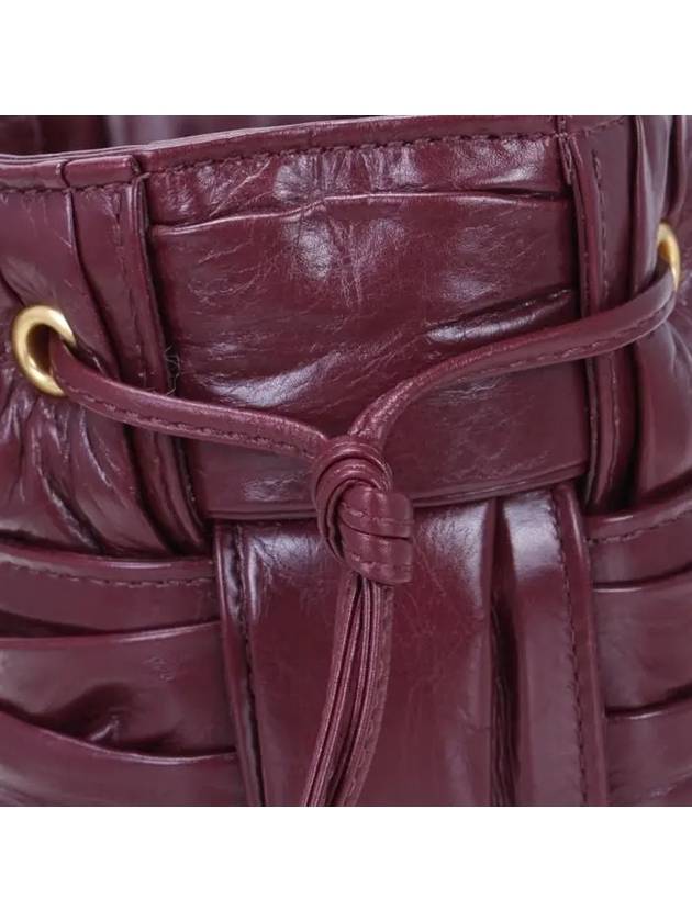 Bottega Veneta Cassette Mini Bucket Bag Barolo