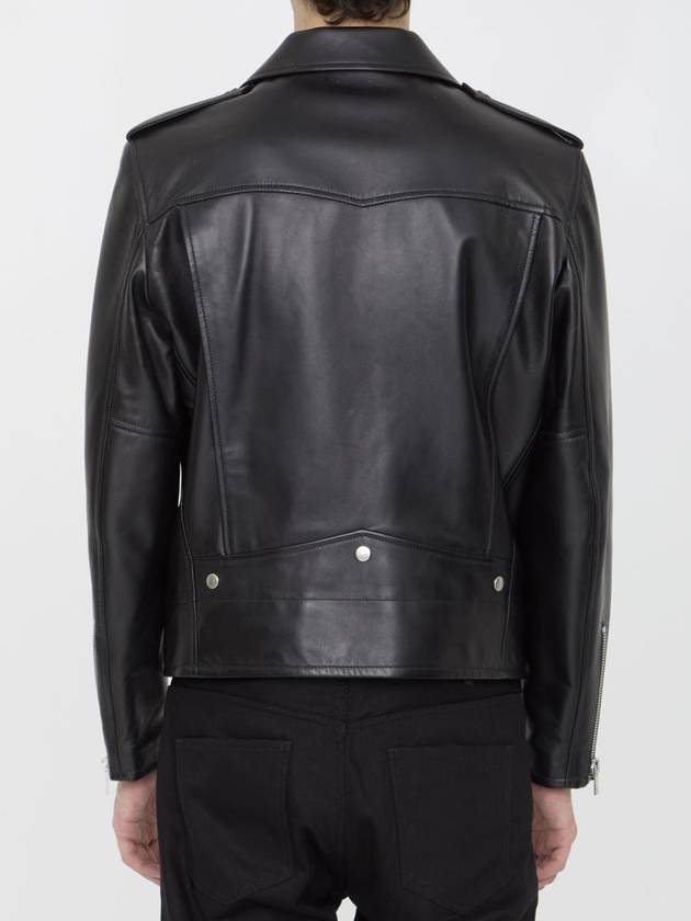 Saint Laurent Classic Motorcycle Jacket in Lambskin Black