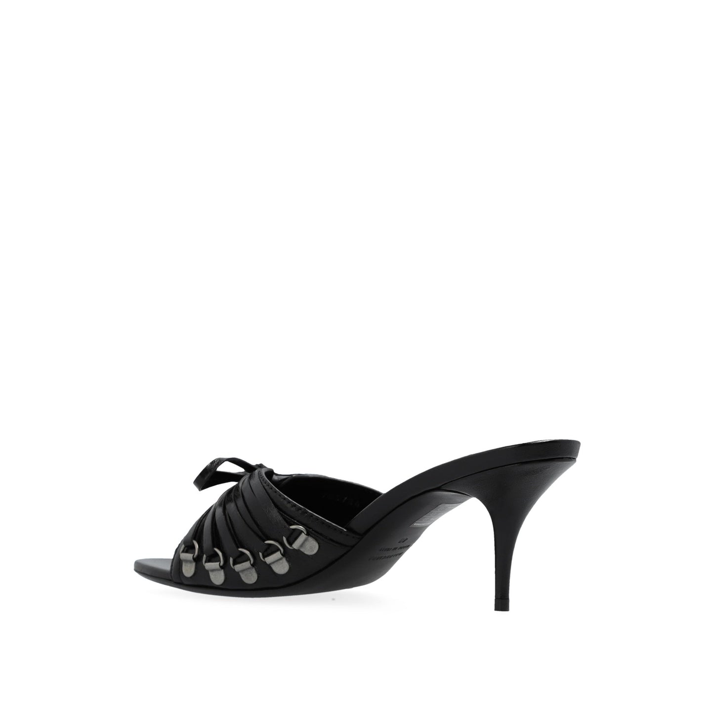 Balenciaga Cagole 70 Leather Sandals Women