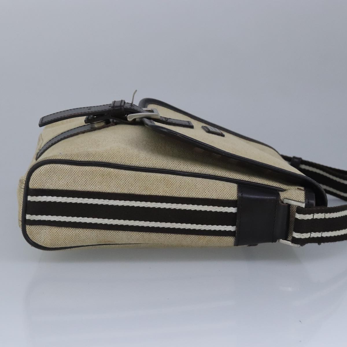 Burberry  Label  Canvas Shoulder Bag ()