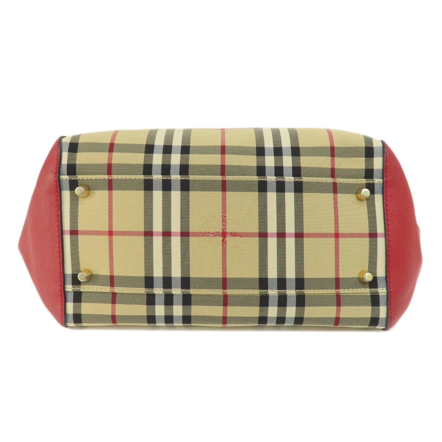 Burberry   Color Canvas Leather Tote Bag ()