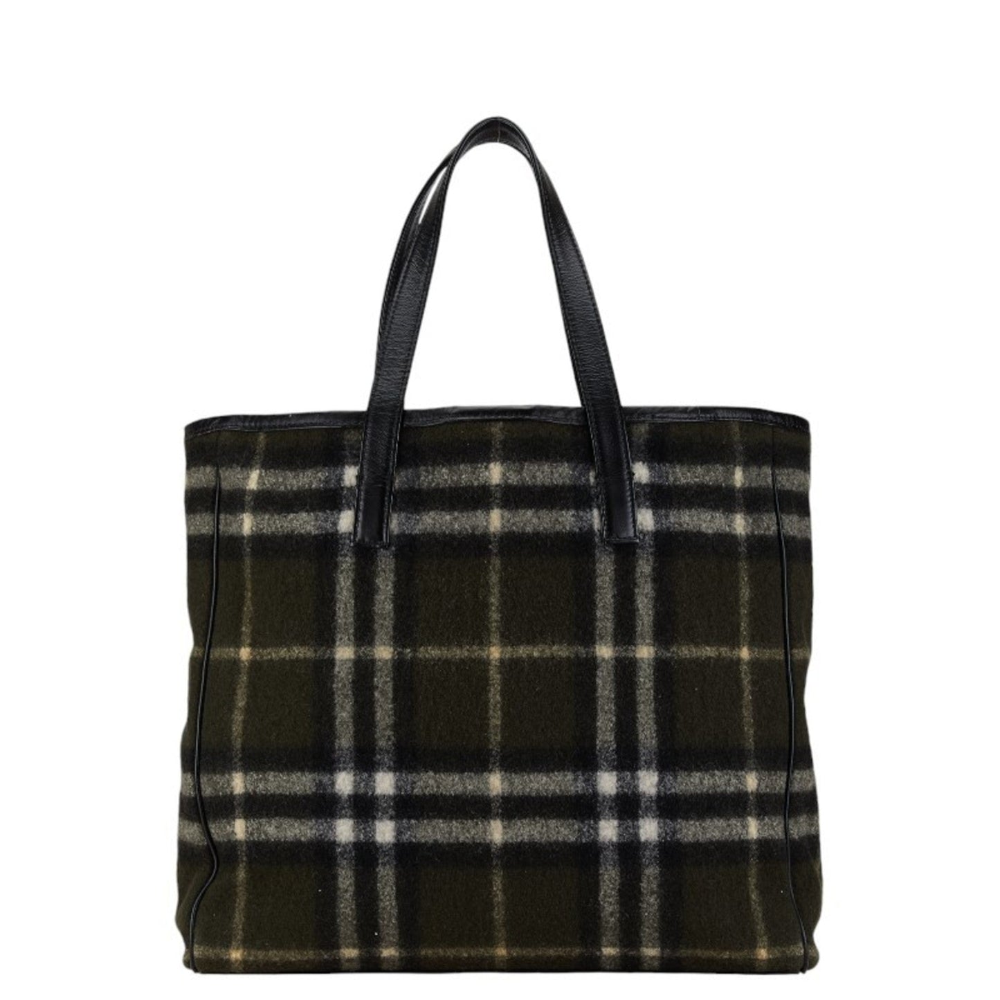 Burberry   Felt Leather Tote Bag ()