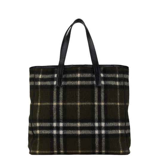 Burberry   Felt Leather Tote Bag ()