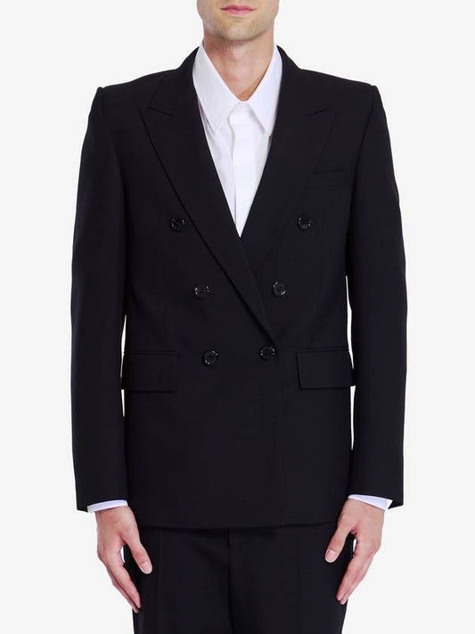 Saint Laurent SAINT LAURENT VESTE GABARDINE FINE DE LAINE